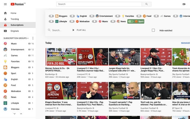PocketTube: Youtube Subscription Manager【チャンネルをグループ化してまとめる拡張機能】