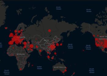 世界のコロナウイルス感染状況を確認できるサイト「Coronavirus COVID-19 (2019-nCoV)」